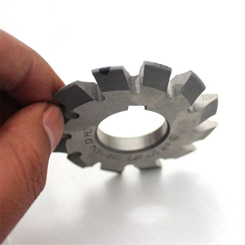 1PCS M0.5 M0.75 M1 M1.25 M1.5 M2 M2.5 M3 M4 M5-M10 Modulus PA20 degrees NO.1-NO.8 HSS Gear Milling cutter Gear cutting tools