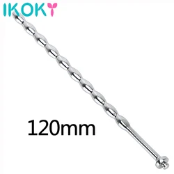 IKOKY Sex Toys for Men Masturbator Electro Shock Penis Plug Urethral Dilators Stainless Steel Catheters Sounds