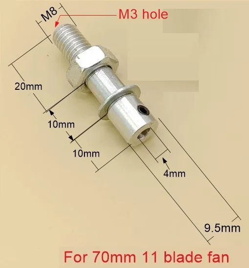 Propeller for Lander 70mm 11 Blade EDF