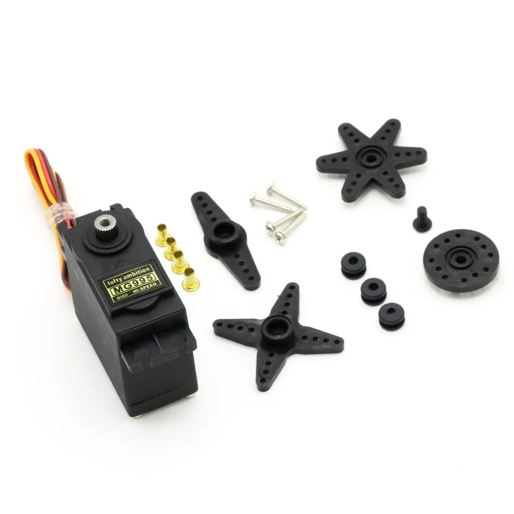 5 pz/lotto alto ambizione MG995 Servo Metal Gear High Torque Servo Per HPI XL Elicottero/Auto/Barca