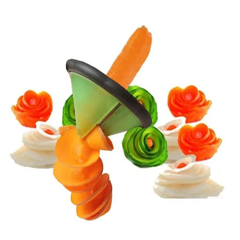 

Vegetable Cutter Plastic Spiralizer Slicers Peeler Fruits Device Kitchen Gadget Accessories Cooking Tool Kitchen Tools