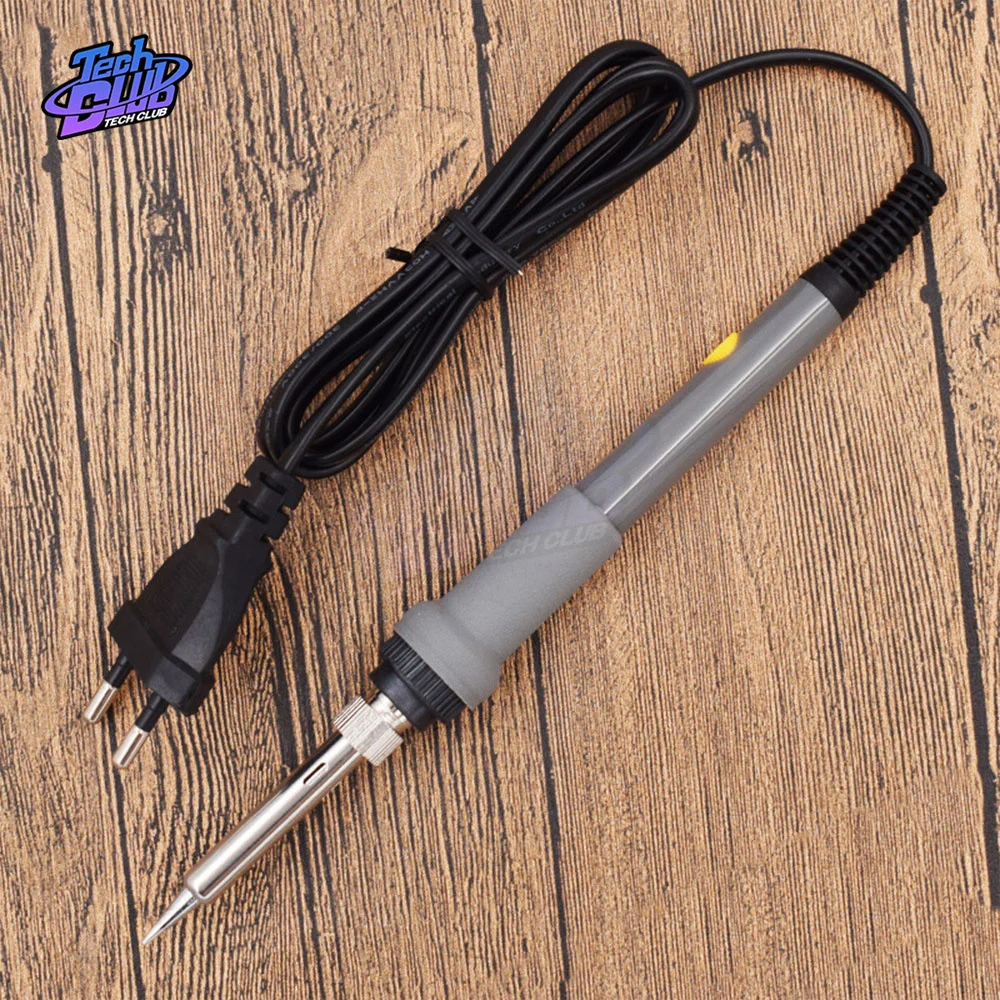 60W 220V Electric Soldering Iron Set Adjustable Temperature Welding Tools EU Plug Welding Equipment Tool