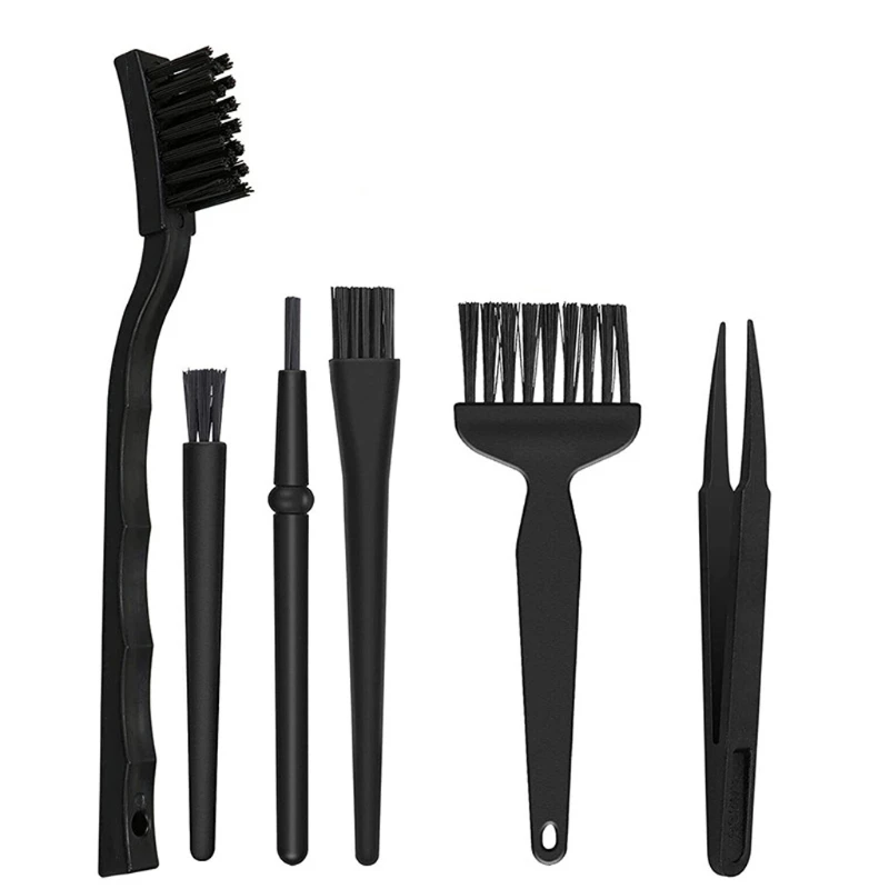 Anti-static Professional Computer Cleaning Brushes Kit 6-8Pieces Dust-sweeping T21A