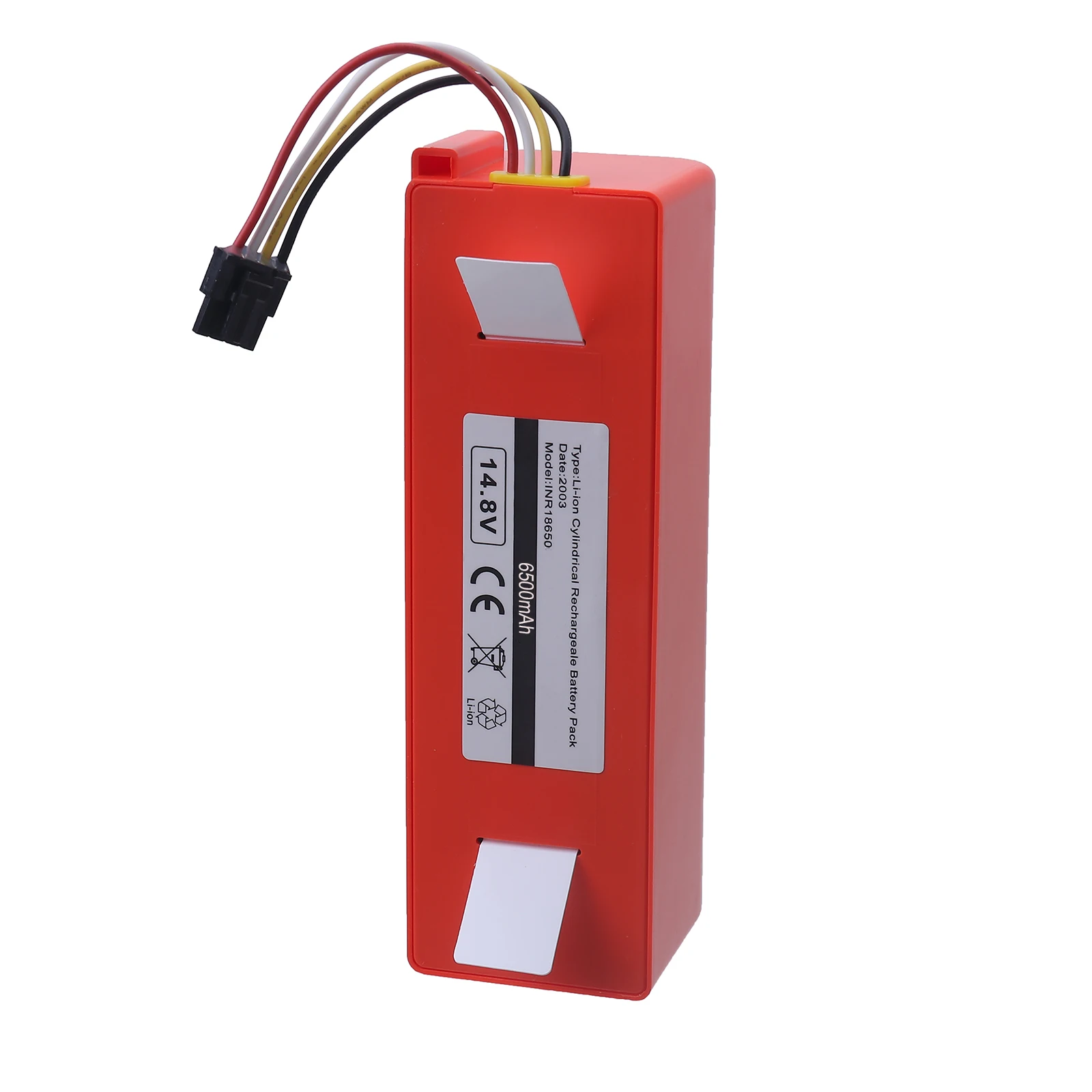 Аксессуары для робота-пылесоса Xiaomi Mi Roborock S50 S51 S55 T4 T6 1 S, литий-ионный аккумулятор 14,4 В/14,8 в, 6500 мАч