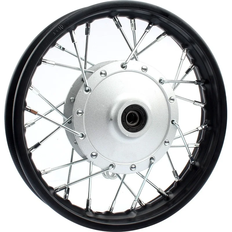 1.40-10 1.85-10 Front and rear wheels Black Front & Rear Iron Wheels Rims for Honda CRF50 XR50 Pit Dirt Bike Motorcycle Parts