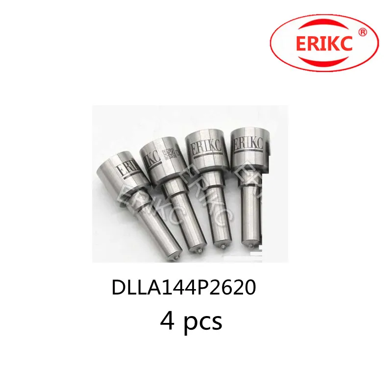 

ERIKC 4 pcs DLLA 144 P 2620 CRail DLLA 144P 2620 OEM 0 433 172 620 Auto nozzle DLLA144P2620 For Bosch 0 445 120 501