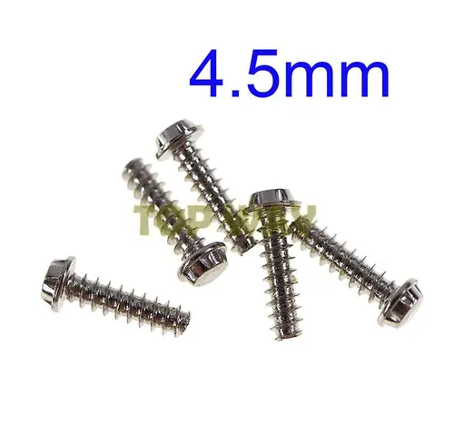 Imagen 2 del producto 20 piezas de repuesto, tornillos de seguridad GameBit de 3,8mm y 4,5mm para cartucho de consola Nintendo NES SNES N64 Gameboy