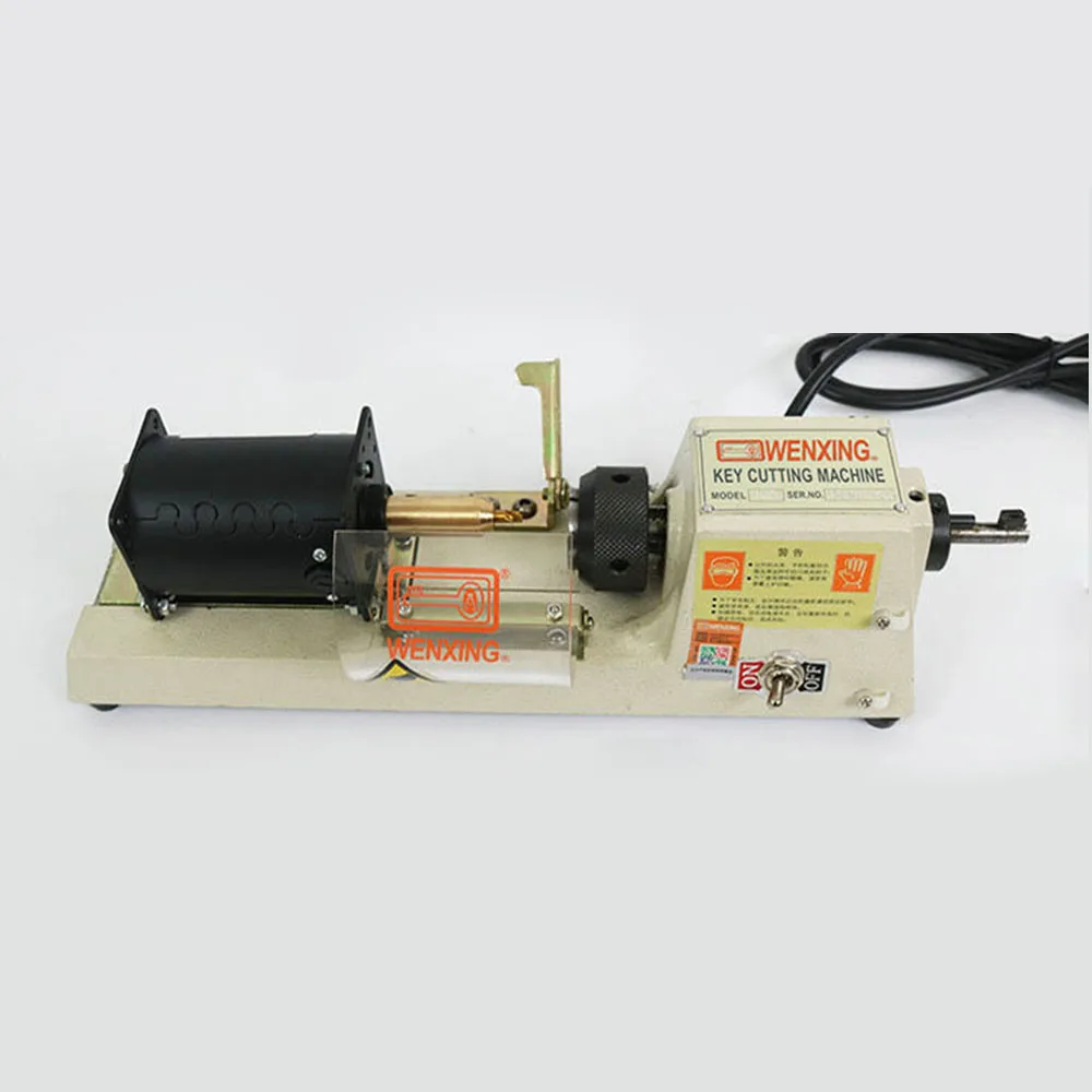 Tubular Key Cutting Machine 220V/50HZ Key Duplicating Machine Locksmith Supplies Tools WENXING 423A