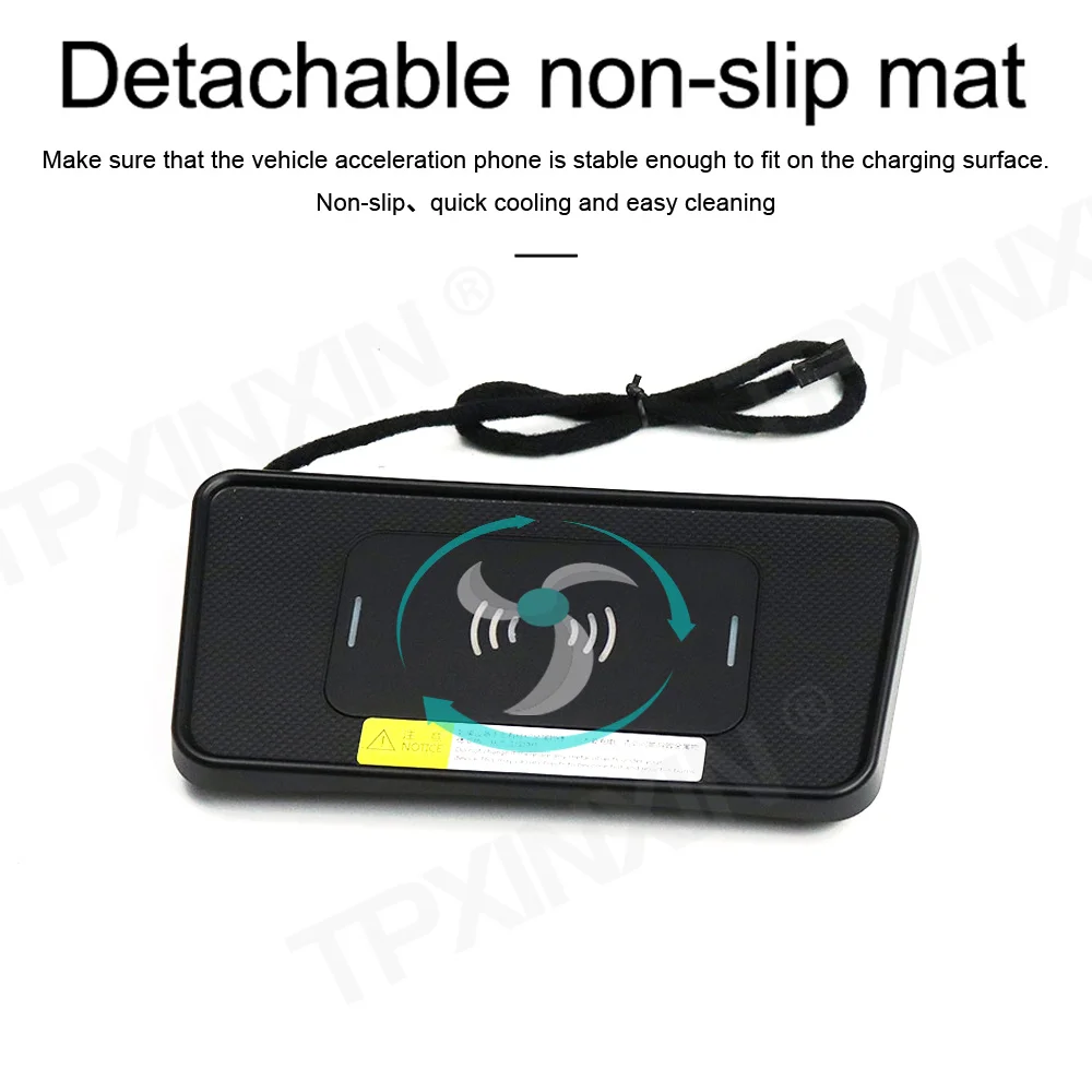 QI Car Wireless Charger For BYD Song MVP 2017 2018 Intelligent Infrared Fast Wireless Charging Car Phone Holder For Iphone