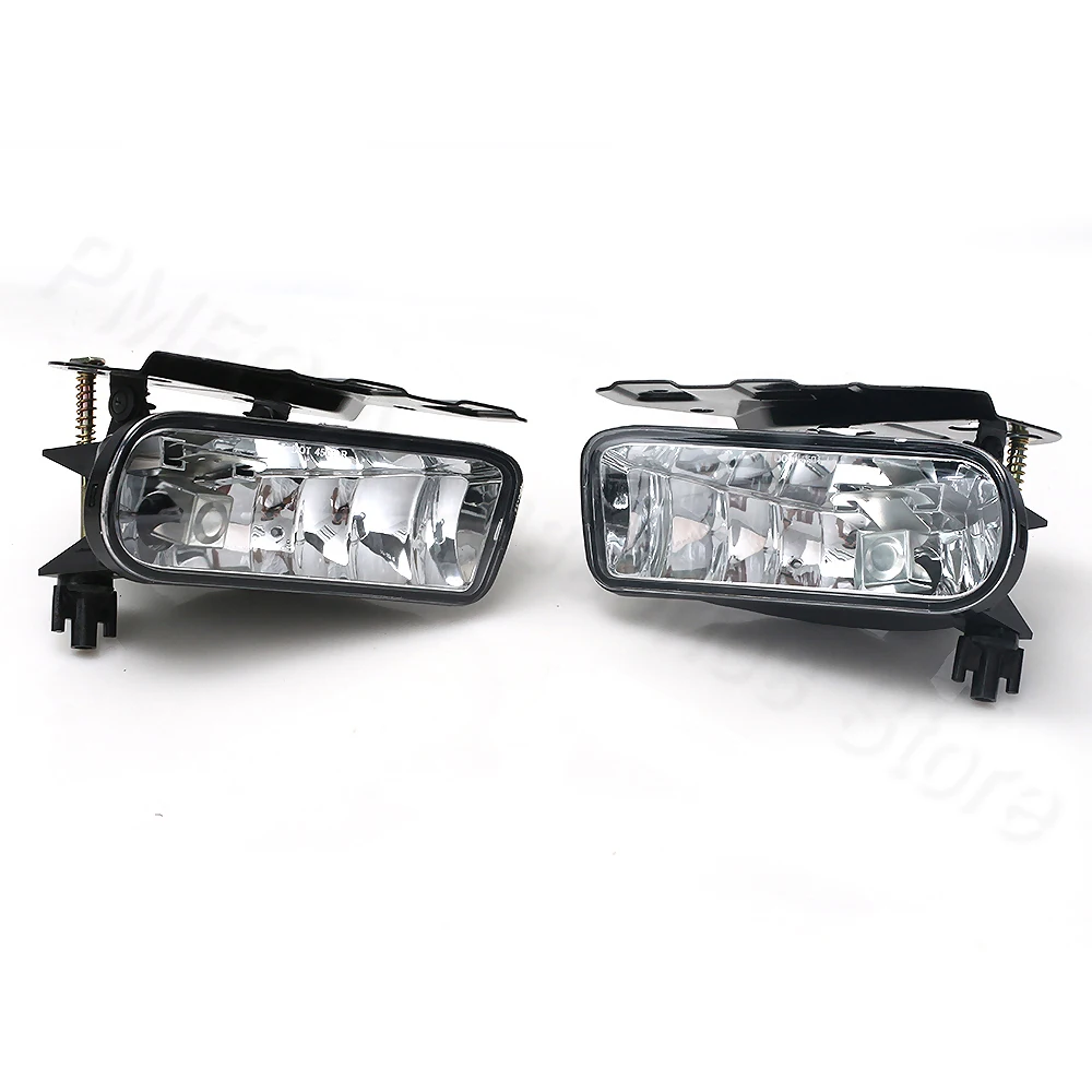 PMFC Front Bumper Fog Light Car Fog Lamp Assembly For Cadillac Escalade 2002 2003 2004 2005 2006 15252038 15252039 Foglight