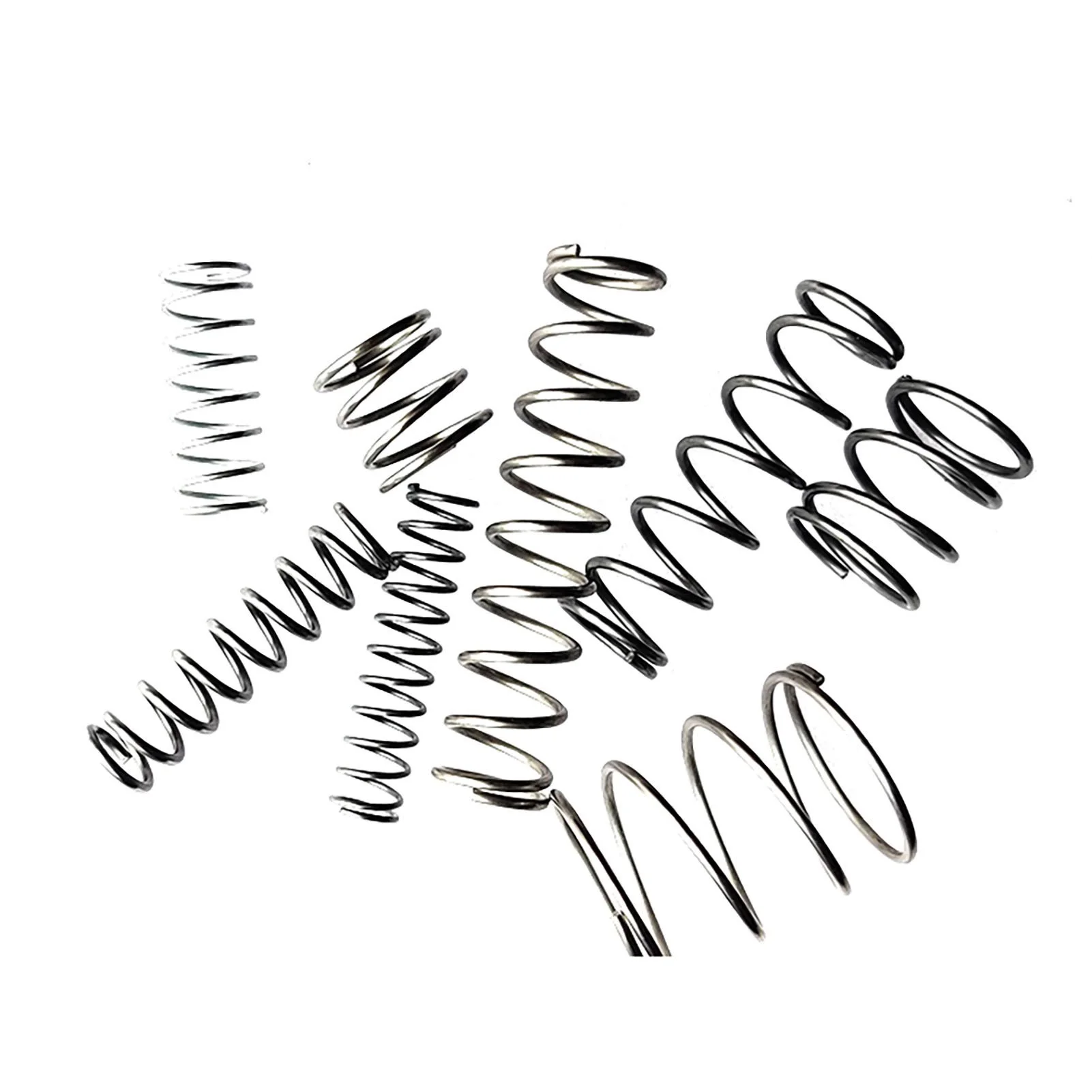 0.8mm Wire Diameter * 13mm Outer Diameter * (5-50)mm Free Length, Spring Steel Extension Spring, Compressed Springs, 10PCS