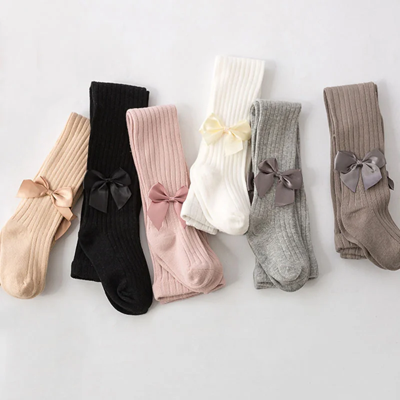 Children Tights Baby Girl Pantyhose Cotton Knitted Cotton Kids Stocking Baby Pantyhose Tights Baby Girls Pantyhose
