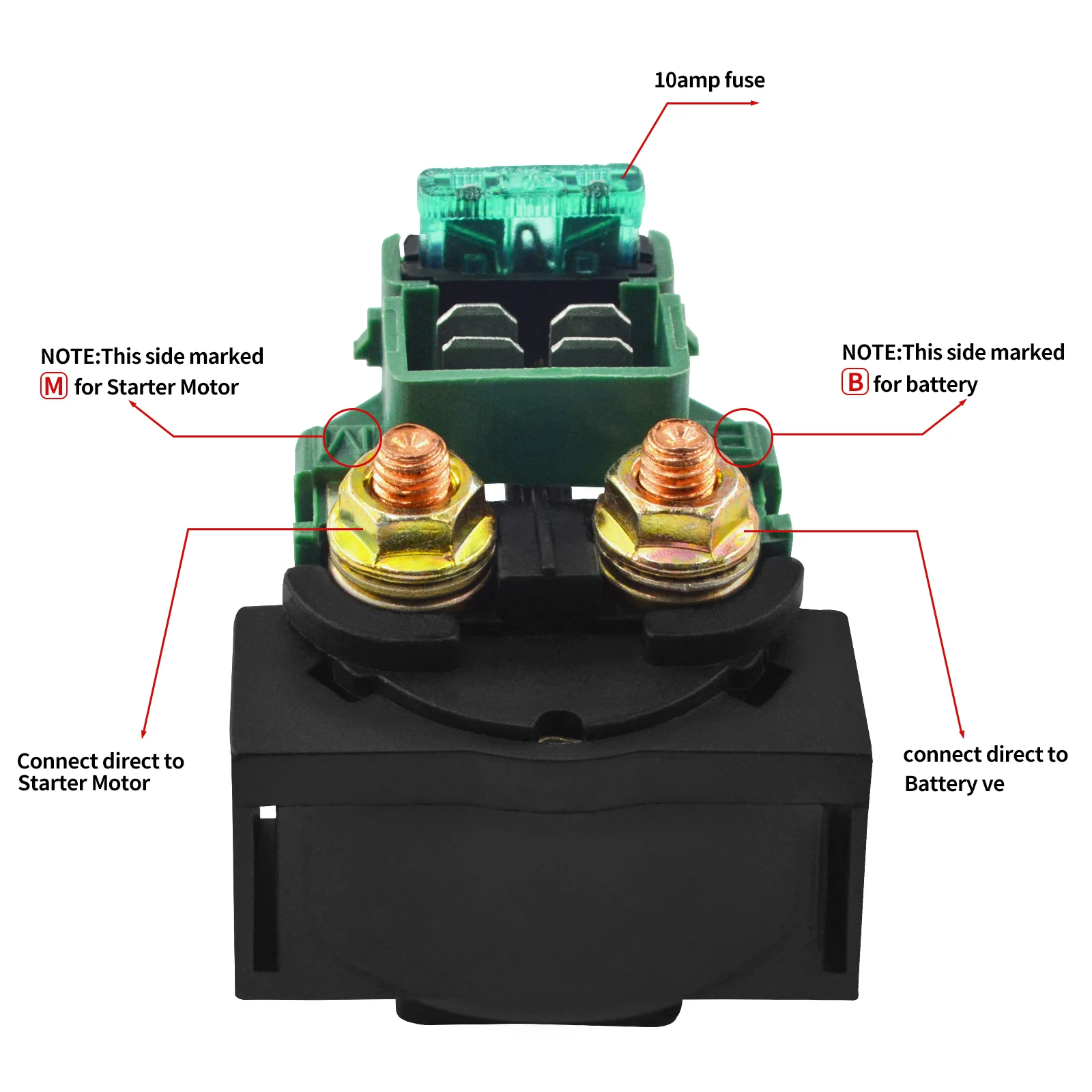 Electrical Parts Starter Solenoid Relay For HONDA ZZR400 ZZR250 ZZR 400 VT500C VT500FT VT600C VT600CD VT700 VT750C VT1100 SHADOW