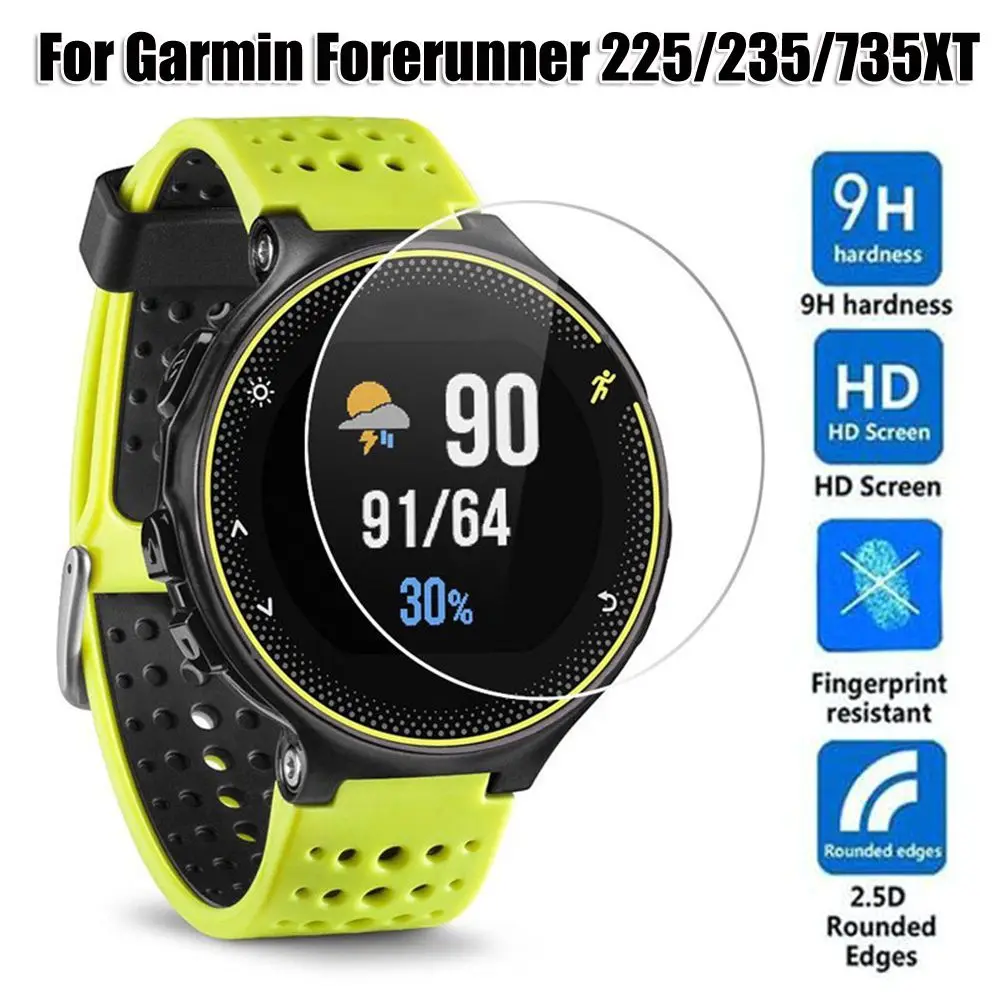 Классическая защитная пленка HD 9H из закаленного стекла для Garmin Forerunner 235 225 735XT