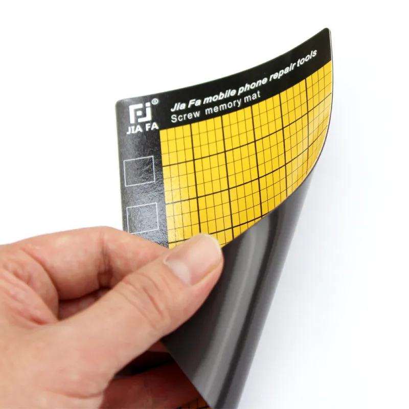 145 x 90mm Palm Size 1PC JF-869 Magnetic Screw Mat Memory Chart Work Pad For Mobile Phone Repair Tools