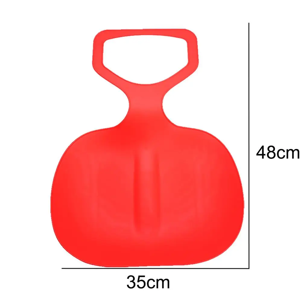 두꺼운 어린이 성인 눈 썰매 스키 보드, 앉아서 썰매 슬라이더 잔디 놀이 모래 잔디 보드 경량 눈 썰매 스포츠 도구