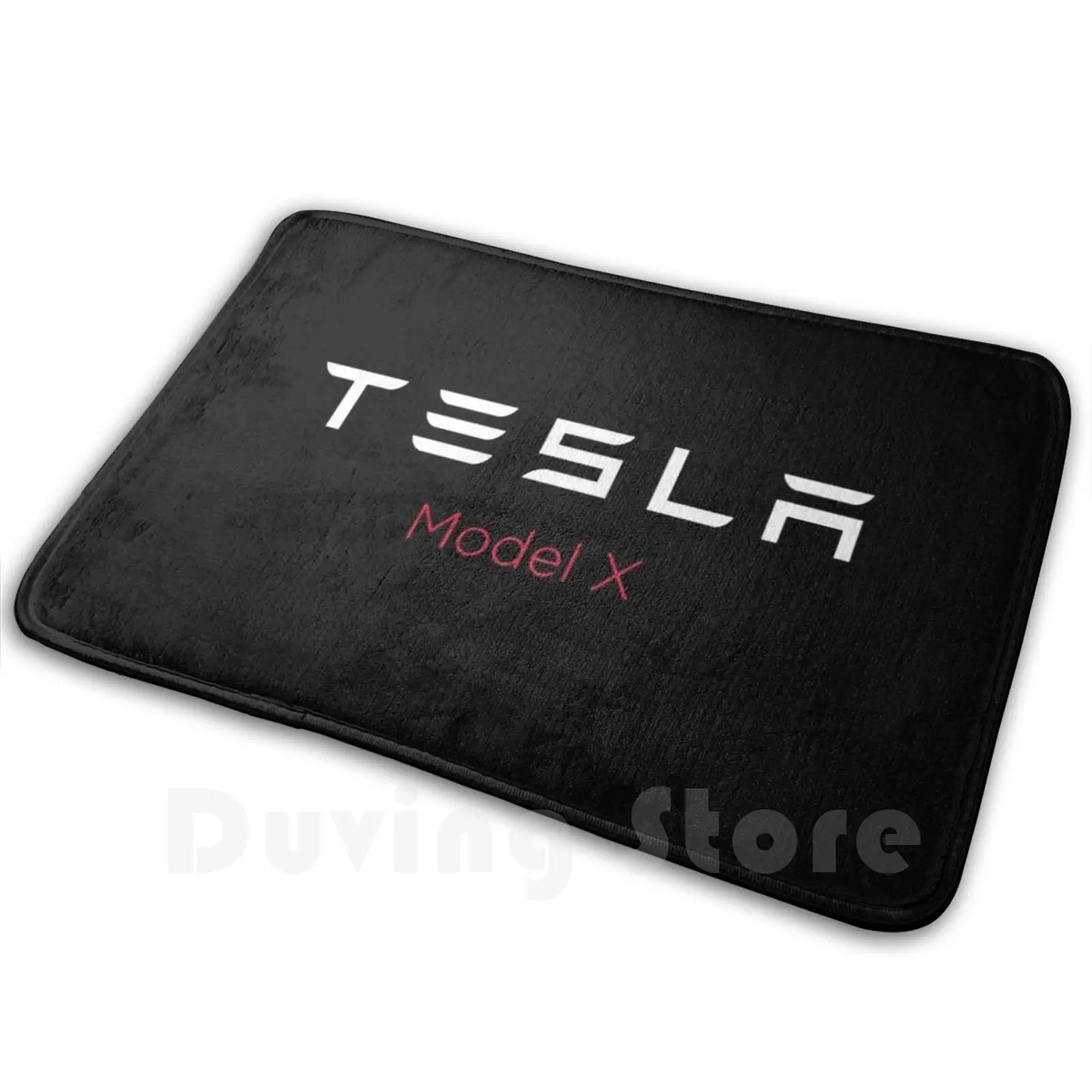 Tesla Motors Model X Carpet Mat Rug Cushion Soft Coffee Tesla Tesla Motors Electric Vehicle Tesla Model S Tesla Model