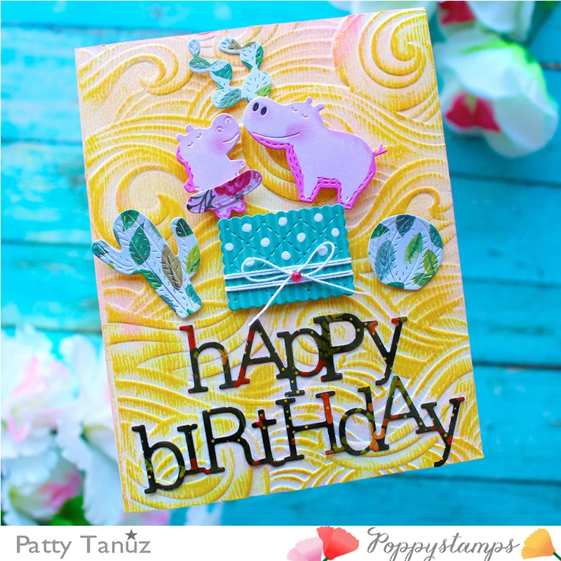2022 New Arrival Metal Happy Birthday Phrase Word Letter Cutting Dies for Scrapbooking Greeting Card Making Stencils Paper Craft