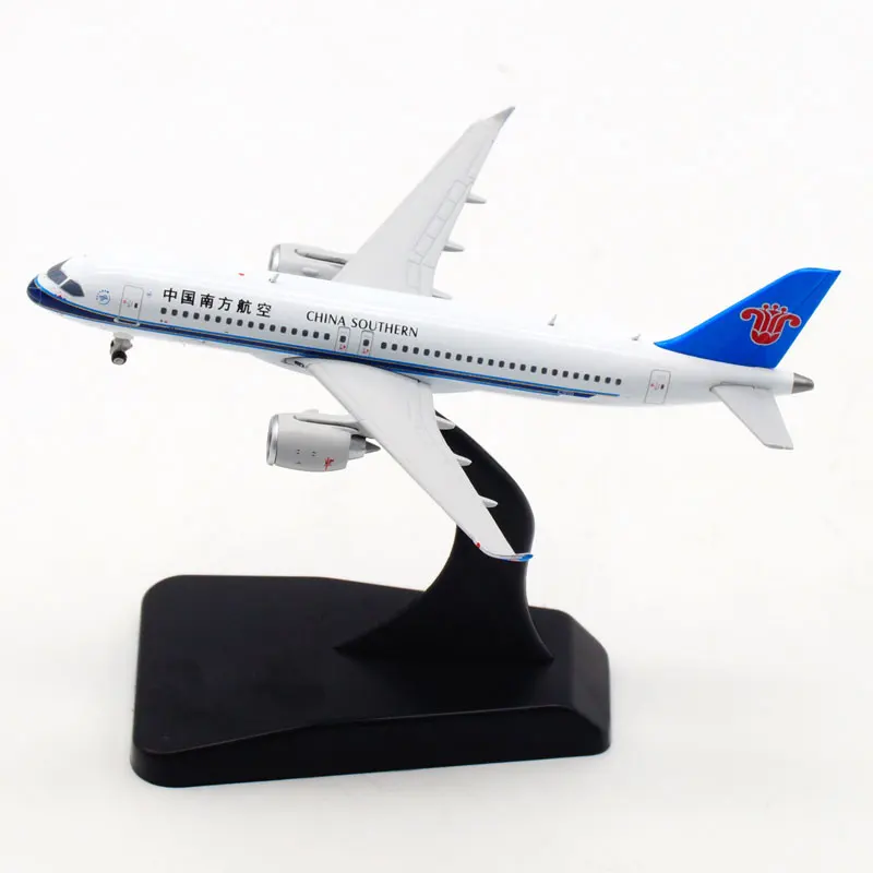 1:400 Scale China Southern British Airways C919 Airlines Model with Base Alloy Aircraft For Collectible Souvenir Show Gift Toys