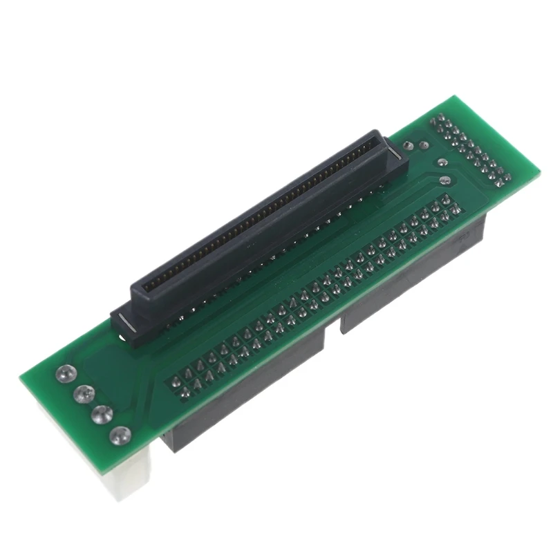 H052 3.5 Inch IDE Male to 2.5 Inch IDE Female SCSI Card SCA 80Pin to 50Pin Female Ultra SCSI II / III / LVD-SE Adapter