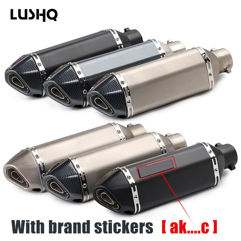 

motorcycle exhaust pipe escape moto muffler db killer For honda shadow 600 suzuki rmz 250 faro ktm suzuki boulevard m109r