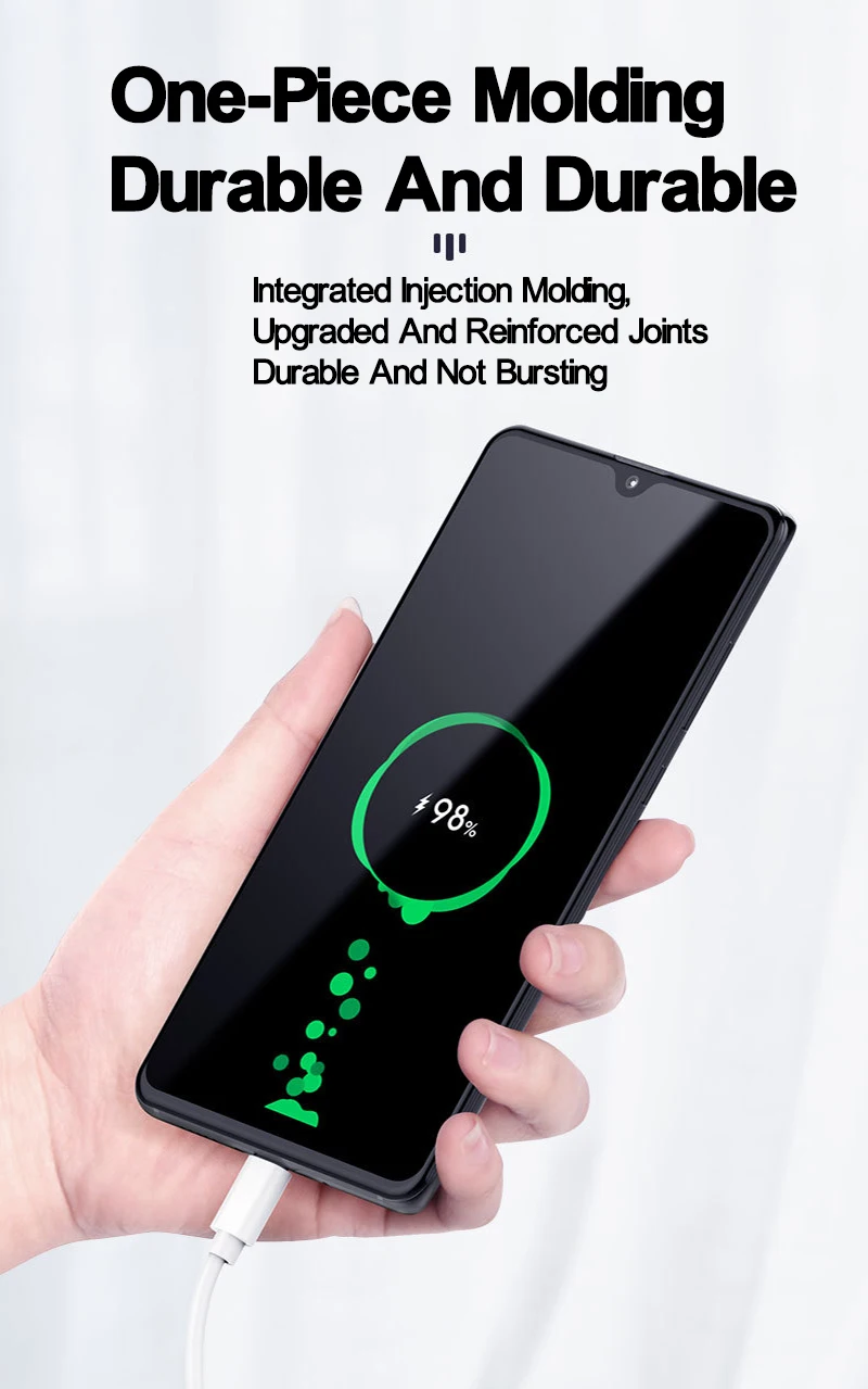 HA09 5A كابل البيانات سوبر سريع شحن كابل نوع-C مناسبة لهواوي مايكرو الهاتف المحمول USB فلاش شحن كابل بولي كلوريد الفينيل 1 متر 1.5 متر