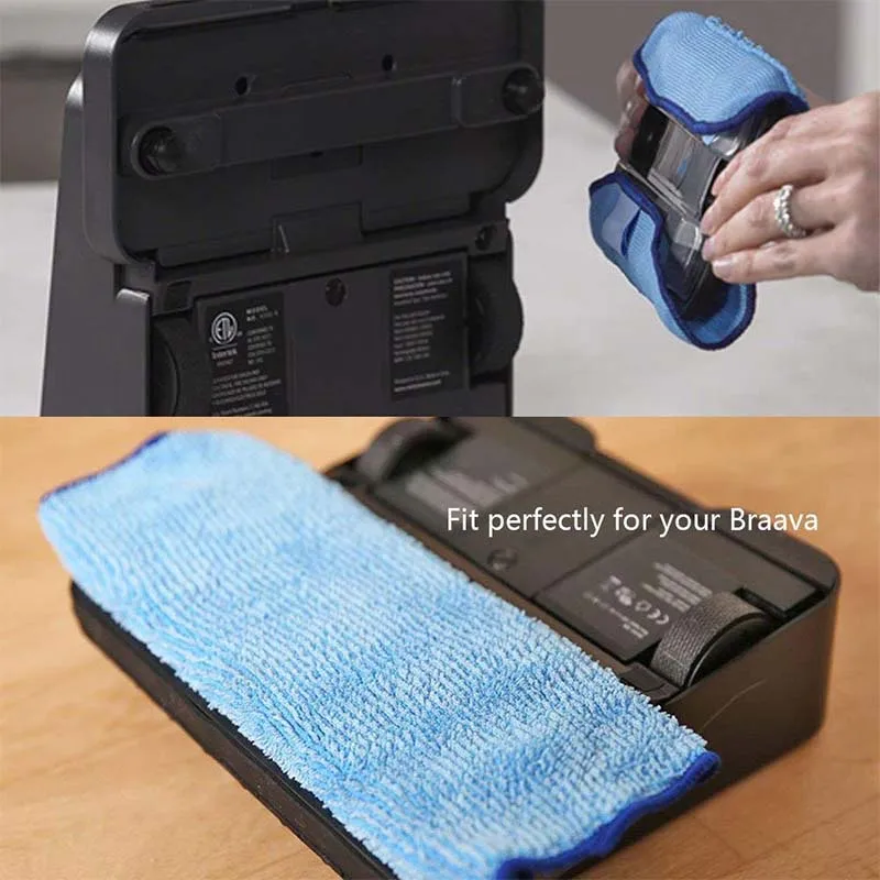 Wet Tray Replacement Parts Reservoir Pad For iRobot Braava 320 380 Mint 4200 5200 Mopping Robot Vacuum Cleaner Replenishment Mop