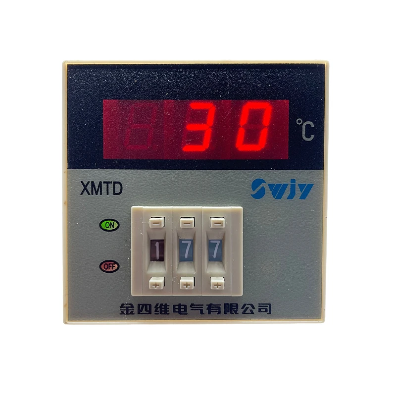 

SWJY Digital Display Dial Code Temperature Controller XMTD-2001 XMTD-2002 High Precision Temperature Control E Cu50 PT100