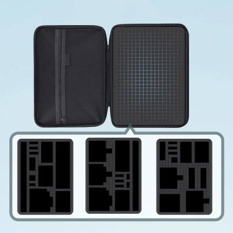 Custodia rigida di grande capacità custodia portatile per valigia Action Camera 360 R