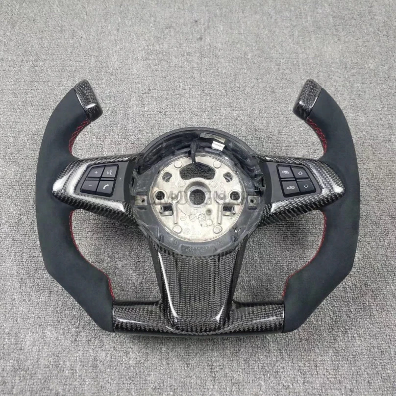 

100% Real Carbon Fiber Steering Wheel Compatible for BMW Z4 ( Pilot Shape)