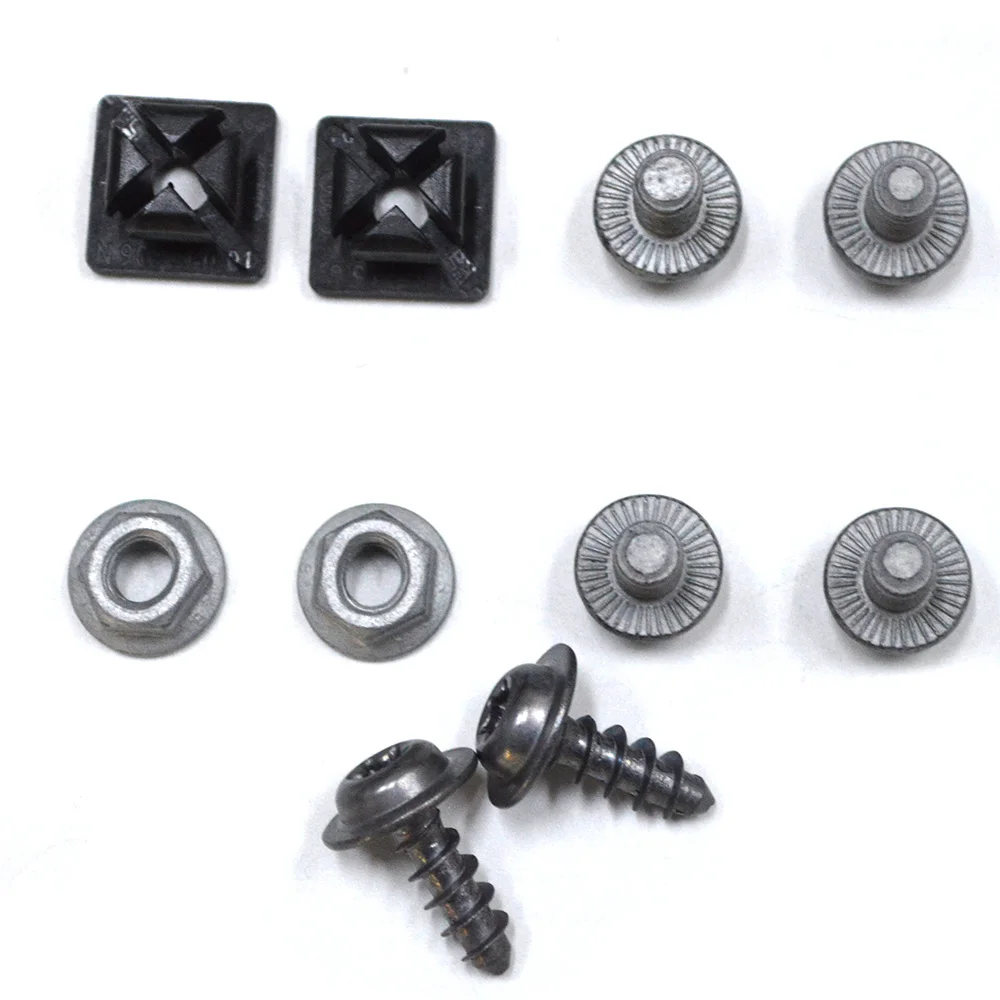 Amplifier bracket cover plate screw set suitable For VW Passat B7 Tiguan Golf 6 MK6 Jetta CC 3C0 971 813 3CD 035 883 3CD 035 933