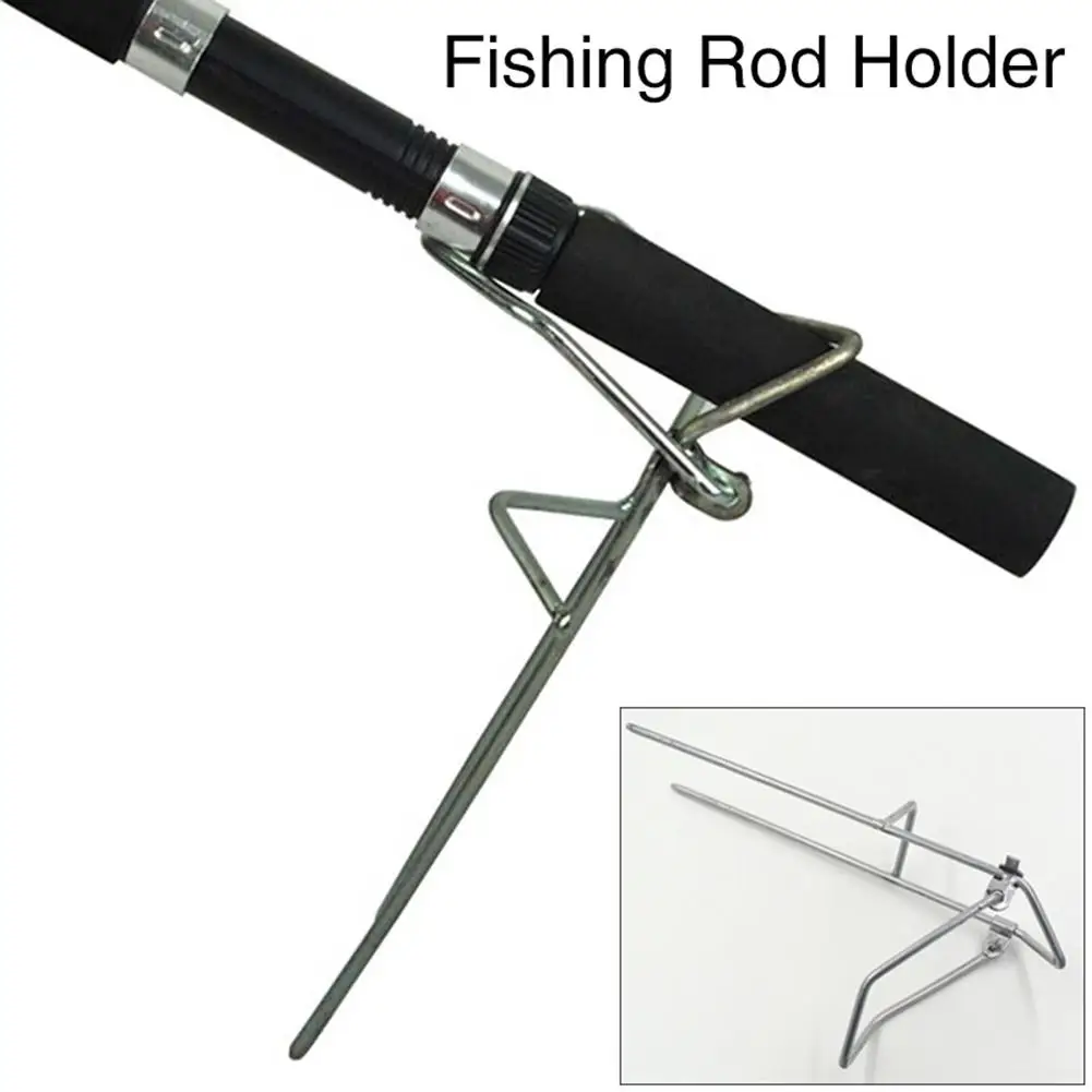 New Practical Protable Adjustable Fishing Rod Pole Holder Bracket Fishing Rack Tool Accessory Medium-sized Stand Fishing Support