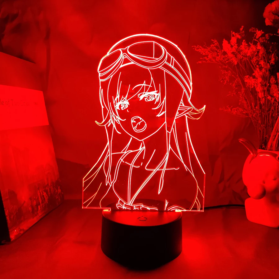 

Фигурка Ошино Синобу, ночник, 3d аниме-лампа, хитайская девушка, милое украшение для комнаты, кавайный подарок для друзей, декор для спальни