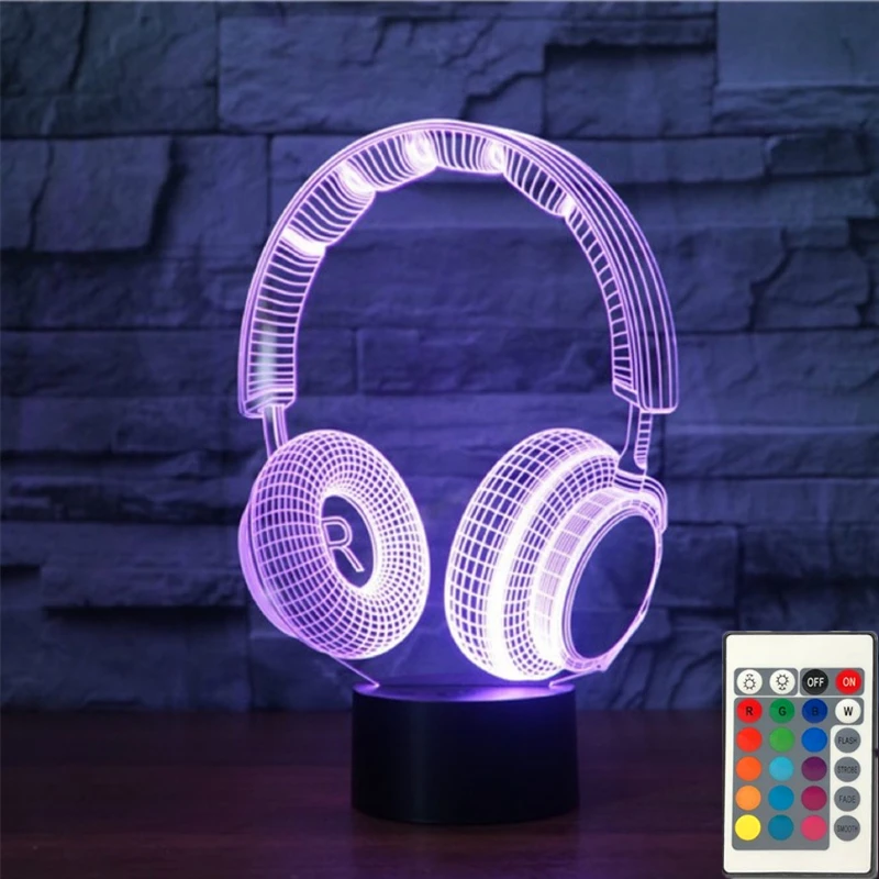 Nigndn Night Light Kids Bedroom NightLight Bedside Table 3d Lamp USB for Home Decorative Cool Boys Girls Child Birthday Gift