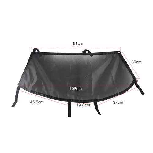 Imagen 2 del producto Redes para puertas y ventanas, malla para Can Am Maverick X3 y X3 Max 2017, 2018, 2019, 2020, 2021, 2022, 2023, 2024, ATV, UTV, accesorios 2 piezas