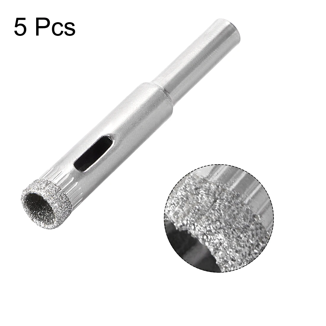 Uxcell seghe a tazza diamantate da 8mm seghe a tazza per piastrelle in porcellana ceramica vetro 5 pezzi