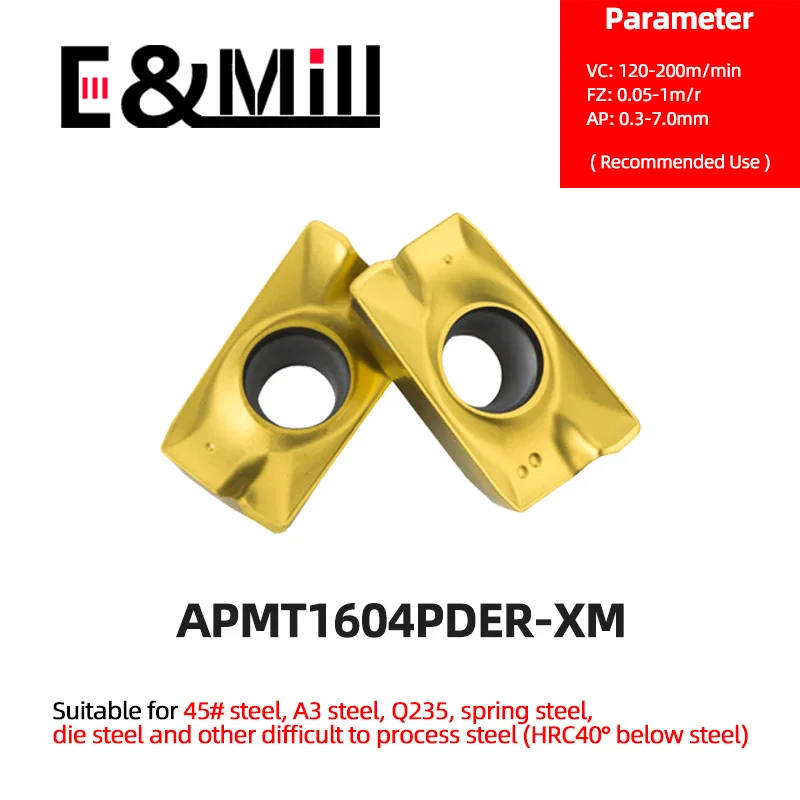 1/5/10PCS APMT1135 APMT1604 PDER Utensile per fresatura in metallo duro CNC 300R 400R Inserto per fresatura frontale APMT1604PDER APMT Inserto per tornitura