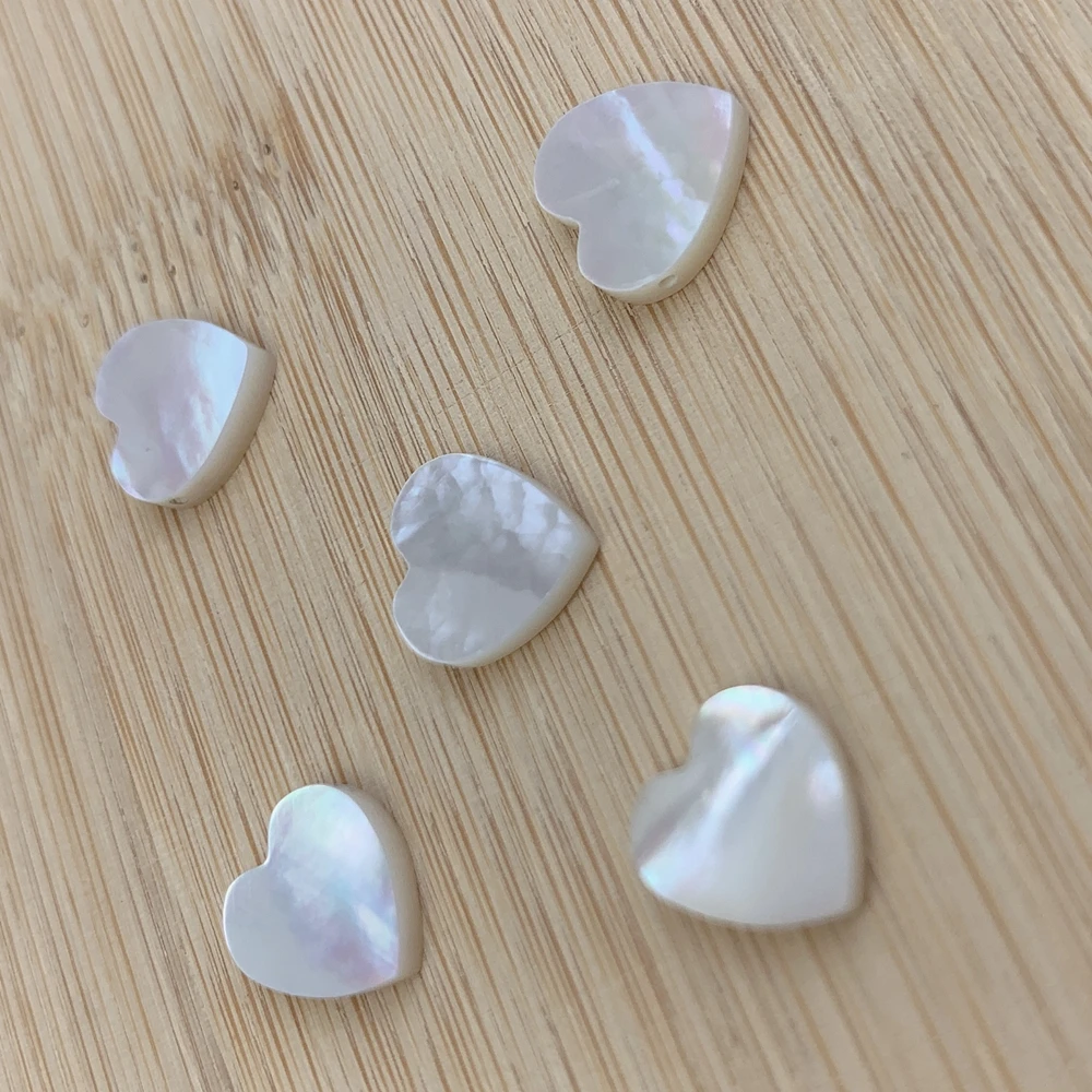 Natural Mother of Pearl Shell Beads Star Heart Moon Cloud Lightning Spacer Bead For DIY Jewelry Handwork Making Accessories