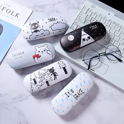 Mimiyou Smooth PU Top-grade Spectacle Cases for Eyeglasses Fashion Portable Rectangle Sunglasses Box Bag Eyewear Protector
