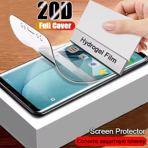 Full Cover Protective For Xiaomi Mi 8 9 SE Mi8 Pro Mi9 A1 A2 Lite Pocophone F1 Max 3 2 Hydrogel Film Screen Protector Film