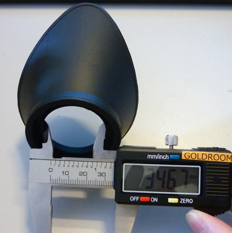 Imagem -03 - Ocular de Borracha para Microscópio Biológico Ocular Olho Guarda Copos Estéreo 35 mm Diâmetro Interno 3436 mm Pcs