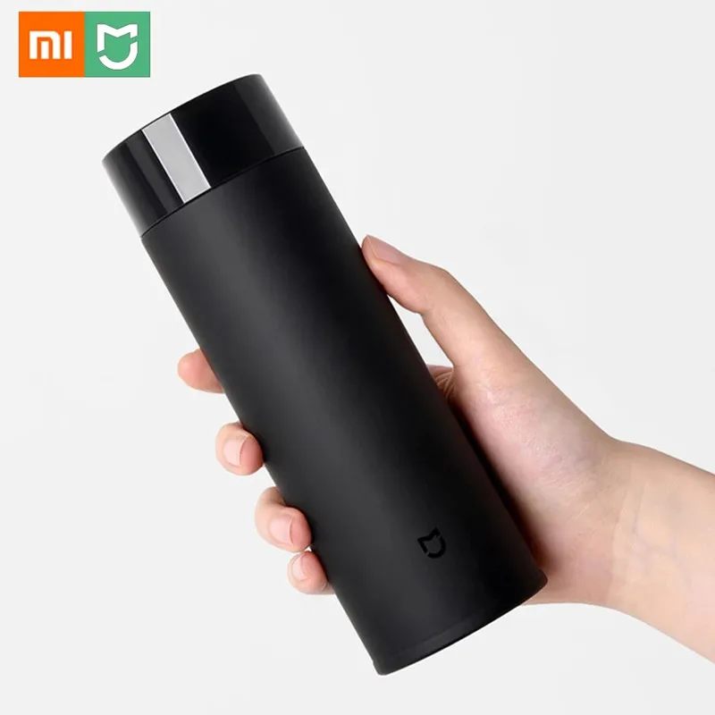 Xiaomi 350ml Stainless Steel Thermos Cup Vacuum Flasks Mini Cup 61mm Diameter 316L Liner Camping Travel Insulated Cup