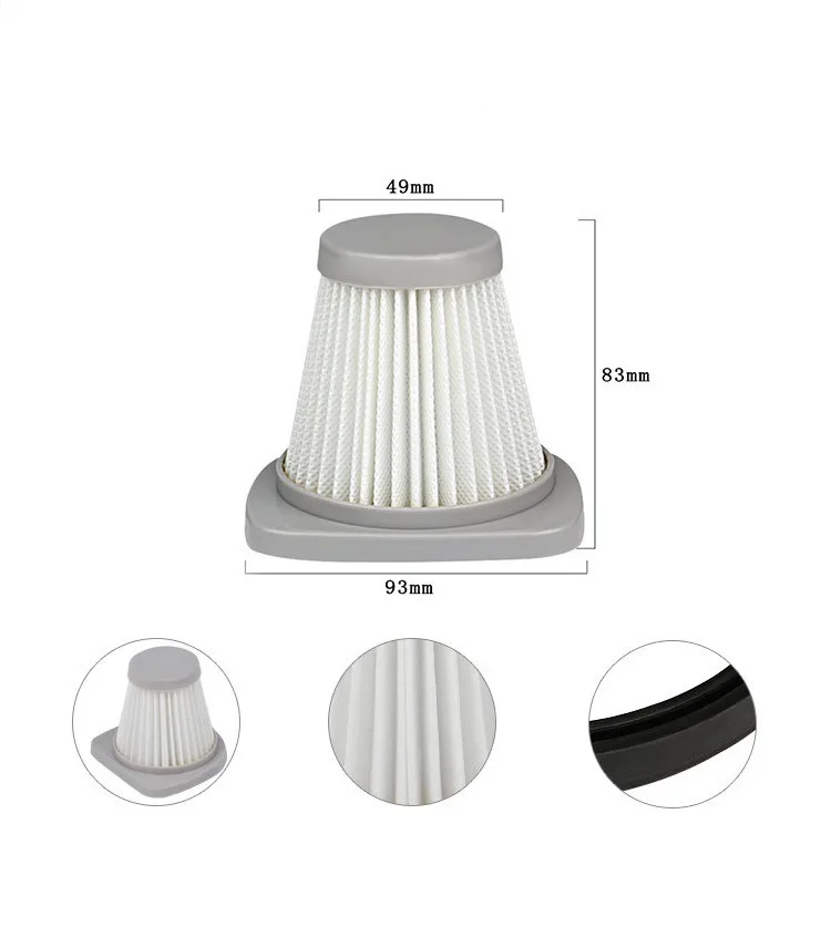 Compatible with Midea portable vacuum cleaner accessories high-efficiency Haipa filter element filter SC861/SC861A Haipa