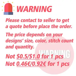 10 قطع بقع التطريز المخصصة التصميم الخاص بك شعار مخصص الحديد على العلامة التجارية المطبوعة النسيج التصحيح هوك حلقة DIY أفضل 10 مبيعات للتطريز تطبيق الملابس - No9