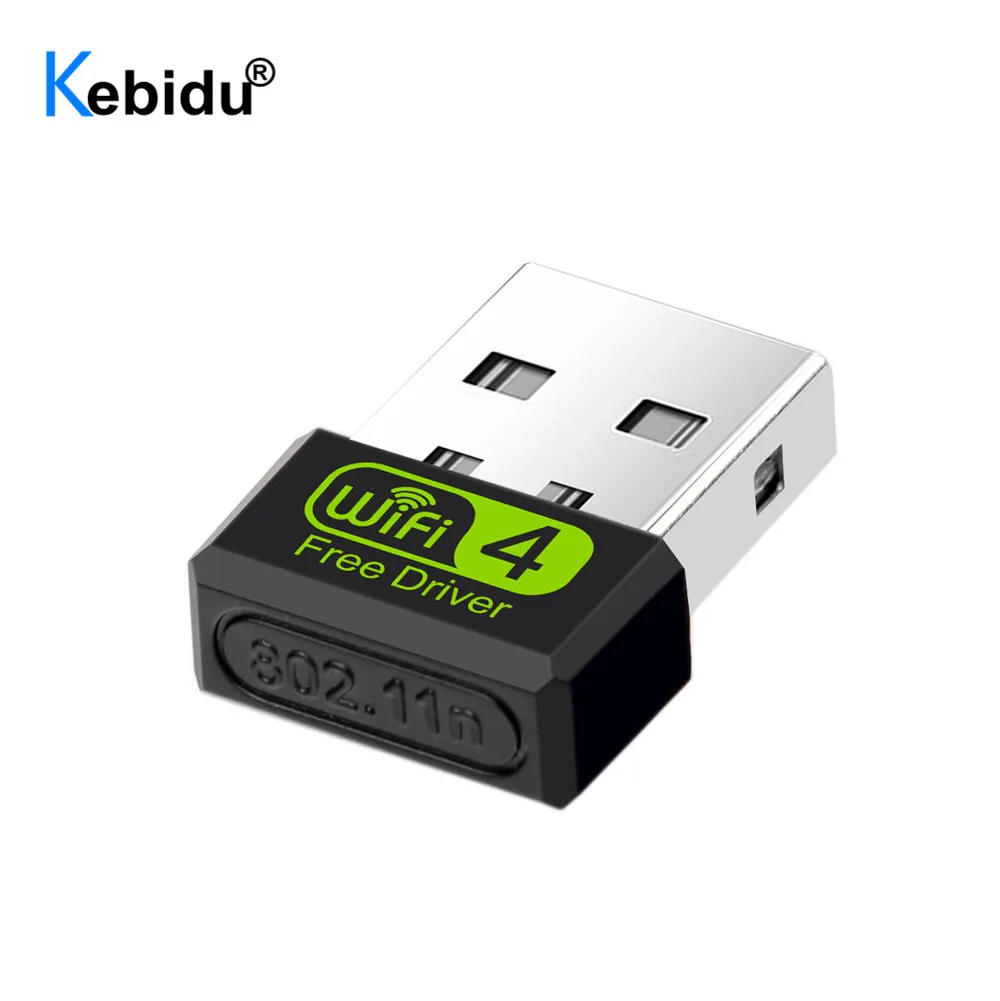 미니 USB 와이파이 어댑터, PC USB 이더넷 와이파이 동글, 2.4G 네트워크 카드 안테나, 데스크탑용 와이파이 수신기, 150Mbps