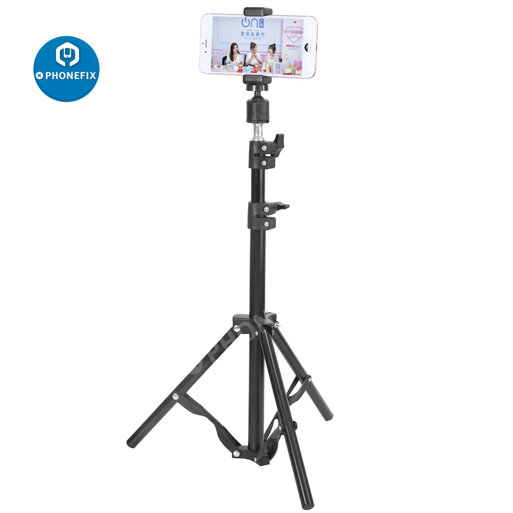 Industrial Camera Light Photography Tripod Stand Selfie Stick Adjustable Holder for Photo Studio Flashes Photographic Softbox