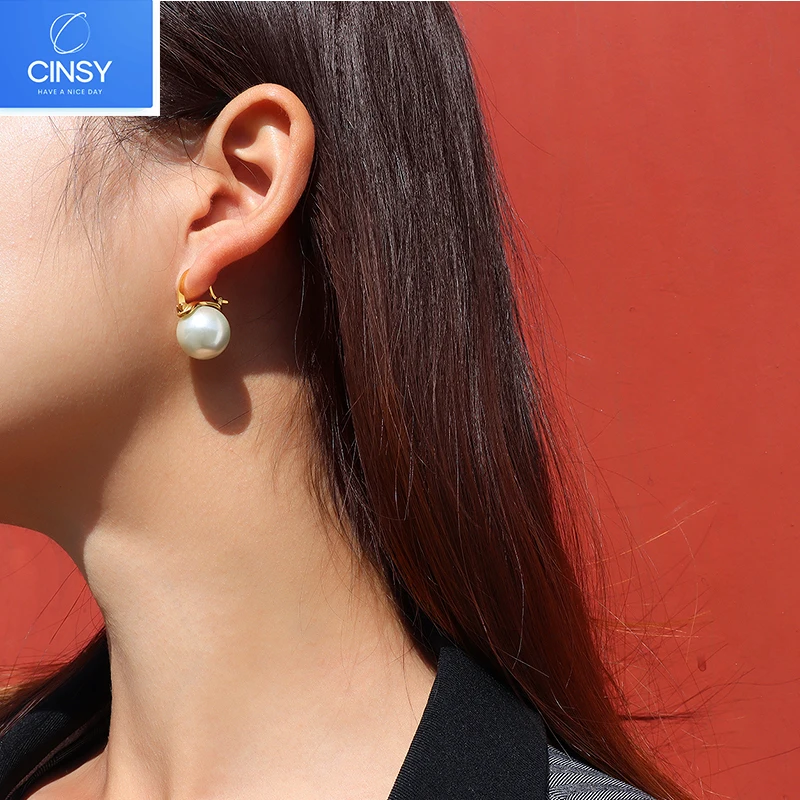 

CINSY Jewelry Stainless Steel Earrings Jewelry For Women Kolczyki Brincos Piercing Christmas Aretes Earrings For women Pendiente