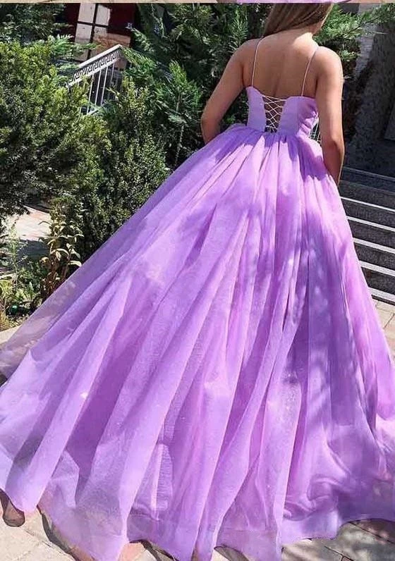 Angelsbridep vestido de baile quinceanera vestidos alças espaguete tule vestidos de 15 anos longo robe de bal debutante personalizado