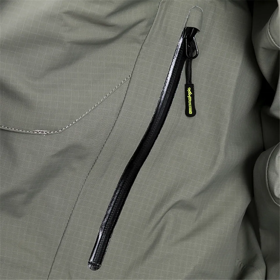 Maximumcatch-Chaqueta impermeable para pesca con mosca, ropa transpirable para vadear, talla L