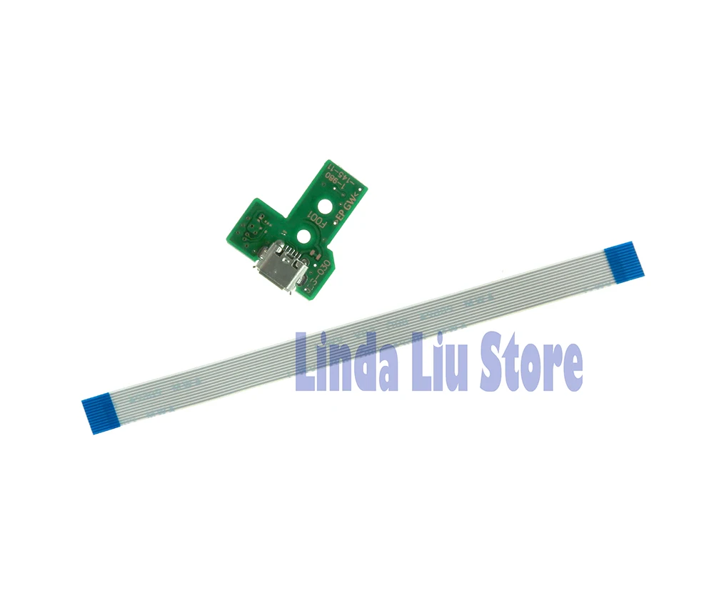 JDS001 JDS011 JDS30 JDS040 050 USB พอร์ตชาร์จ Socket Board charger บอร์ด flex สายริบบิ้นสำหรับ PS4 Pro controller 50 ชุด